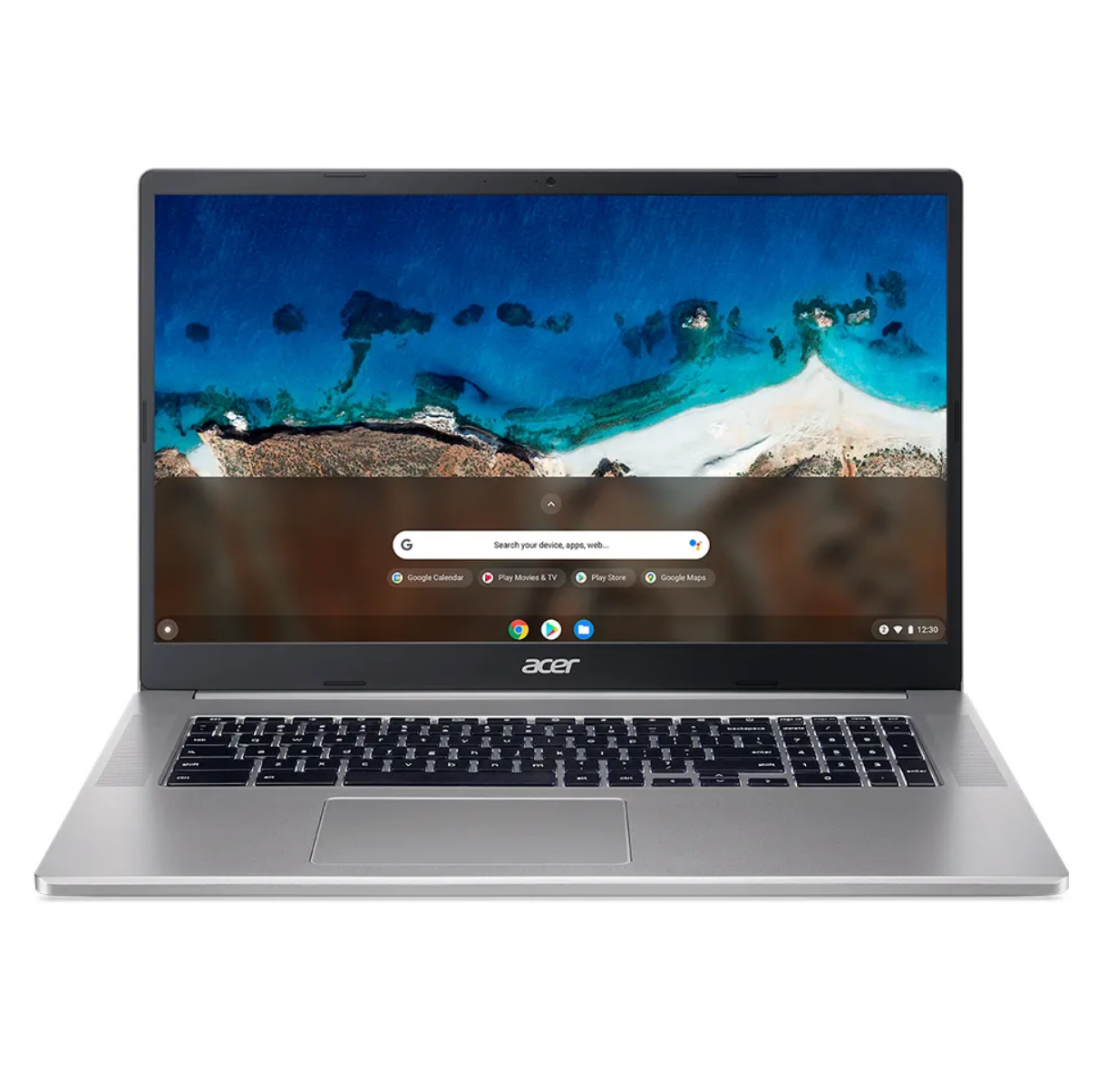 Acer Chromebook CB317 17.3" Silver / N6000 / 4GB RAM / 128GB eMMc / Chrome OS