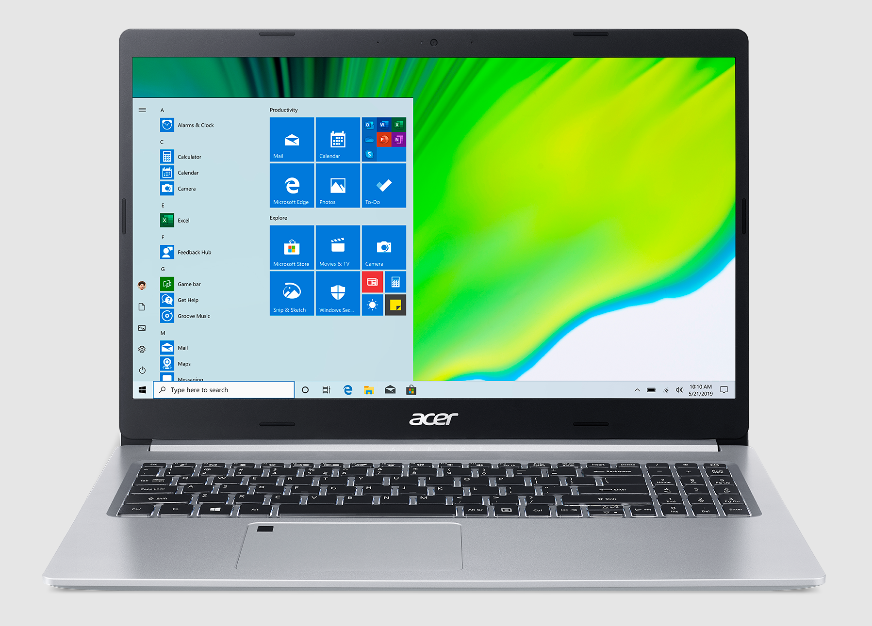 Acer Aspire 5 A515-44 15.6" Notebook Silver / Ryzen 5 / 8GB RAM / 1TB SSD